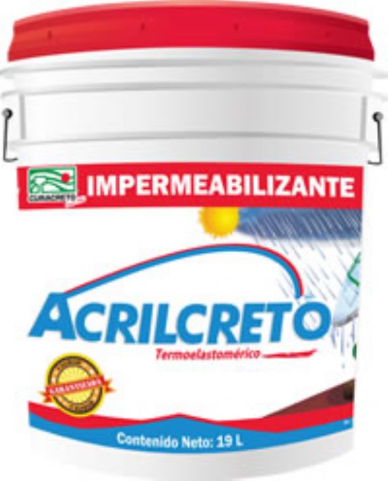 IMPERMEABILIZANTES ACRILICOS CUBETAS DE 19 LITROS